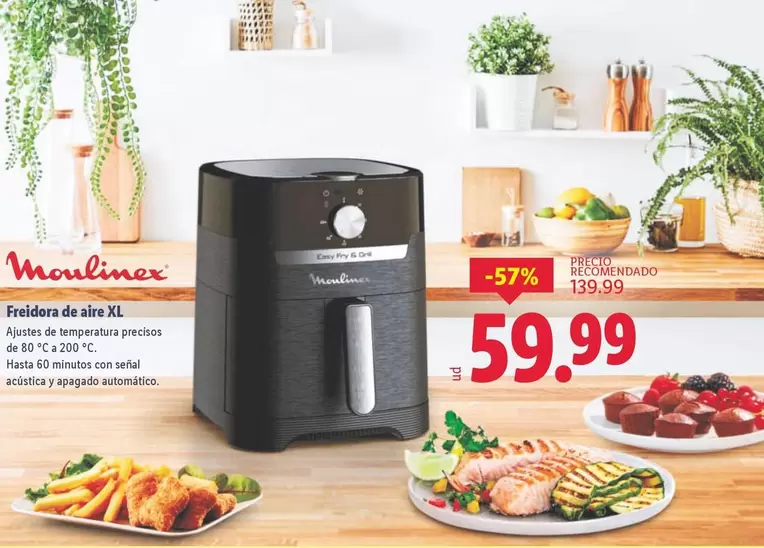 Moulinex - Freidora De Aire Xl