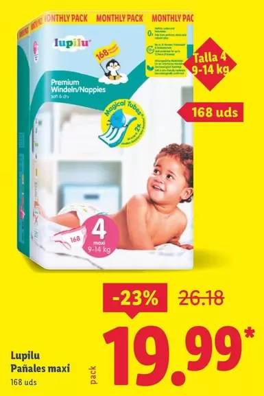 Lupilu - Pañales Maxi