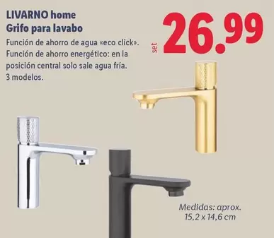 Livarno Home - Grifo Para Lavabo