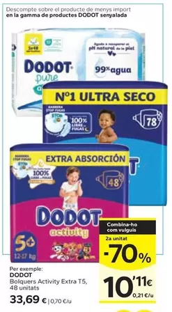 Dodot - Bolquers Activity Extra T5