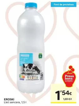 Eroski - Llet Sencera
