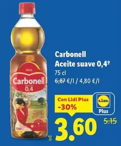 Carbonell - Aceite Suave 0,4°