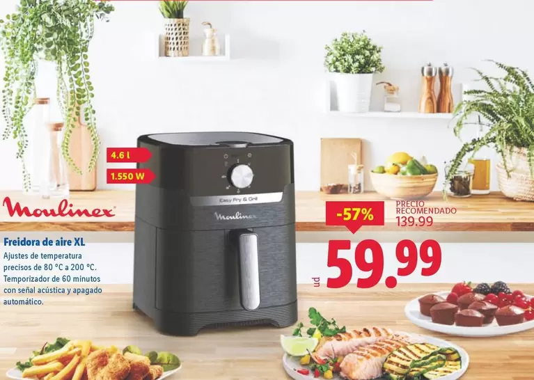 Moulinex - Freidora De Aire XL