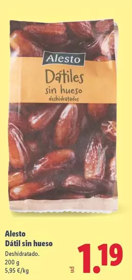 Alesto - Dátil Sin Hueso 