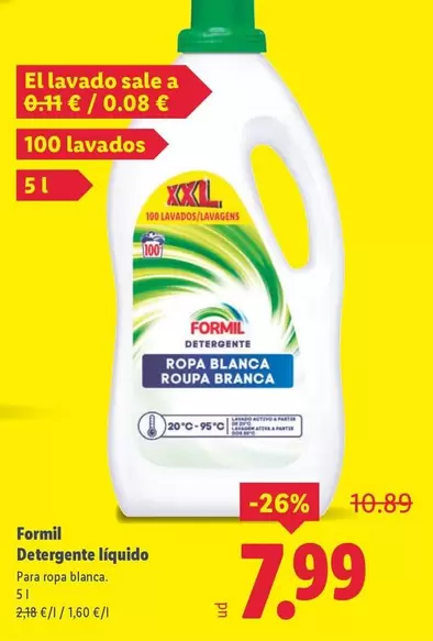 Formil - Detergente Liquido