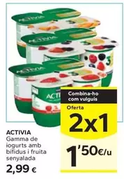 Danone - Activia Gamma De Iogurts Amb Bifidus I Fruita Senyalada