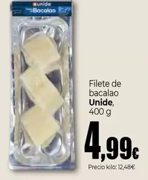 Unide - Filete De Bacalao