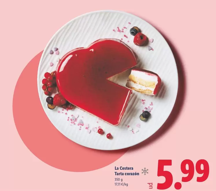 La Cestera - Tarta Corazón