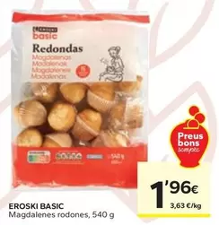 Eroski - Basic Magdalenes Rodones