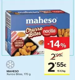 Maheso - Xurros Bites