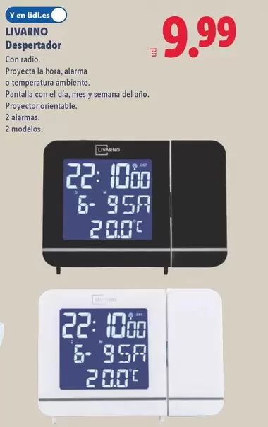 Livarno - Despertador 