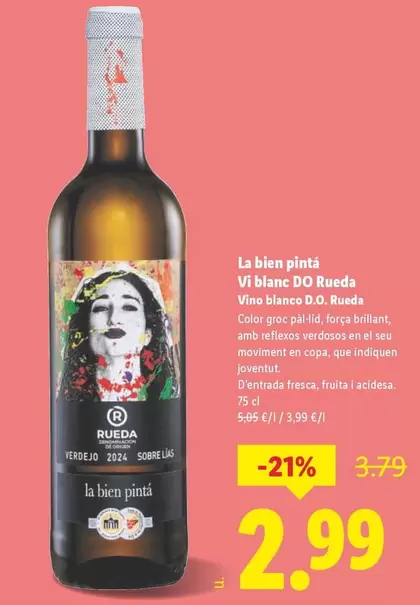 La Bien Pintá - Vino Blanco D.O. Rueda
