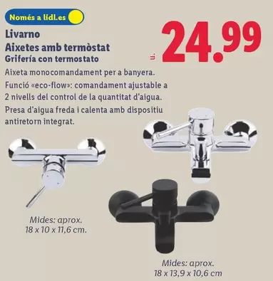 Livarno - Grifería Con Termostato 