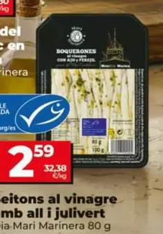 Dia Mari Marinera - Boquerones Al Vinagre Con Ajo Y Perejil