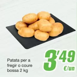 Patata Per A Fregir O Coure Bossa