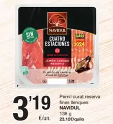 Navidul - Pernil Curat Reserva Fines Llenques