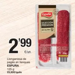 Espuña - Llonganissa De Pagès En Llenques