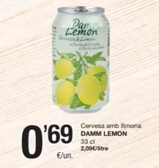 damm - Cervesa Amb Llimona