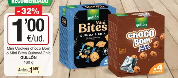 Palma - Mini Cookies Choco Bon O Mini Bites Quinocachia