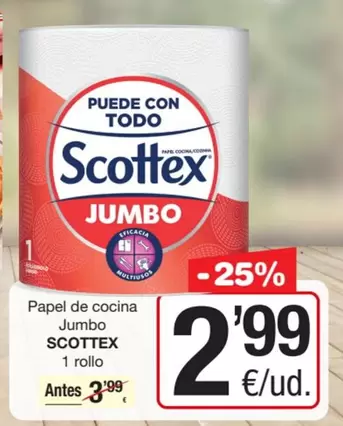 Scottex - Papel De Cocina Jumbo