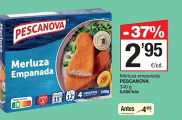 Pescanova - Merluza Empanada