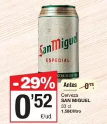 San Miguel - Cerveza