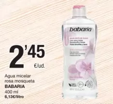 Babaria - Agua Micelar Rosa Mosqueta