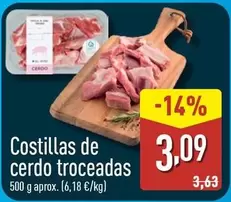 Costillas De Cerdo Troceadas