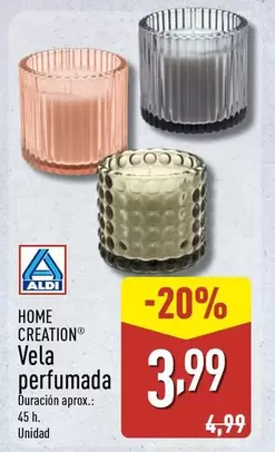 aldi - Vela Perfumada