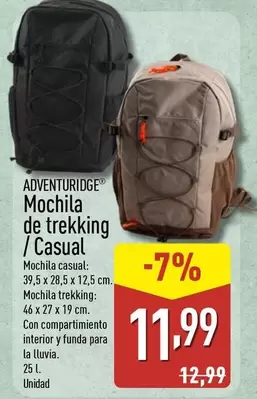 Adventuridge - Mochila De Trekking/Casual