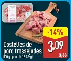 Costelles De Porc Trossejades 