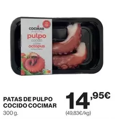 cocimar - Patas De Pulpo Cocido