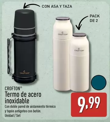 Crofton - Termo De Acero Inoxidable