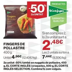 El Corte Inglés - Fingers De Pollastre