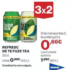 Hipercor - Refresco De Te