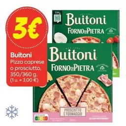 Buitoni - Pizza Caprese O Prosciutto
