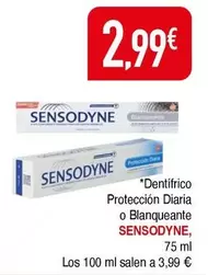 Sensodyne - Dentífrico Proteccion Diaria O Blanqueante