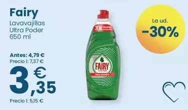 Fairy - Lavavajillas Ultra Poder