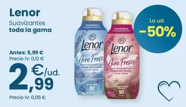 lenor - Suavizantes toda la gama