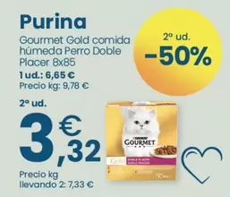 Purina - Gourmet Gold Comida Húmeda Perro Doble Placer