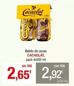 Cacaolat - Batido De Cacao