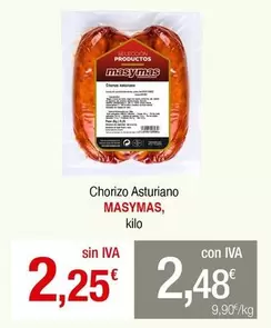 MasyMas - Chorizo Asturiano