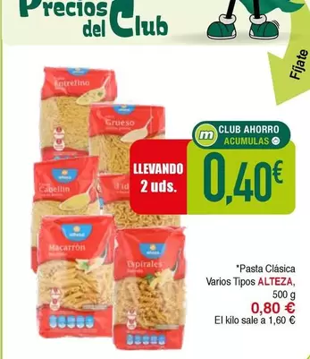 Alteza - Pasta Clásica