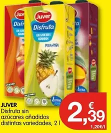 Juver - Disfruta Sin Azucares Anadidos Distintas Variedades