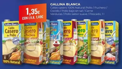 Gallina Blanca - Calda O Pasta Or Los Natural Pollo