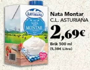 Central Lechera Asturiana - Nata Montar