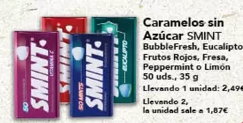 Smint - Caramelos Sin Azúcar