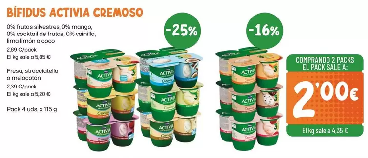 Bifidus - Activia Cremoso