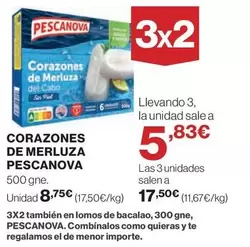 Pescanova - Corazones De Merluza