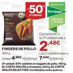 El Corte Inglés - Fingers De Pollo